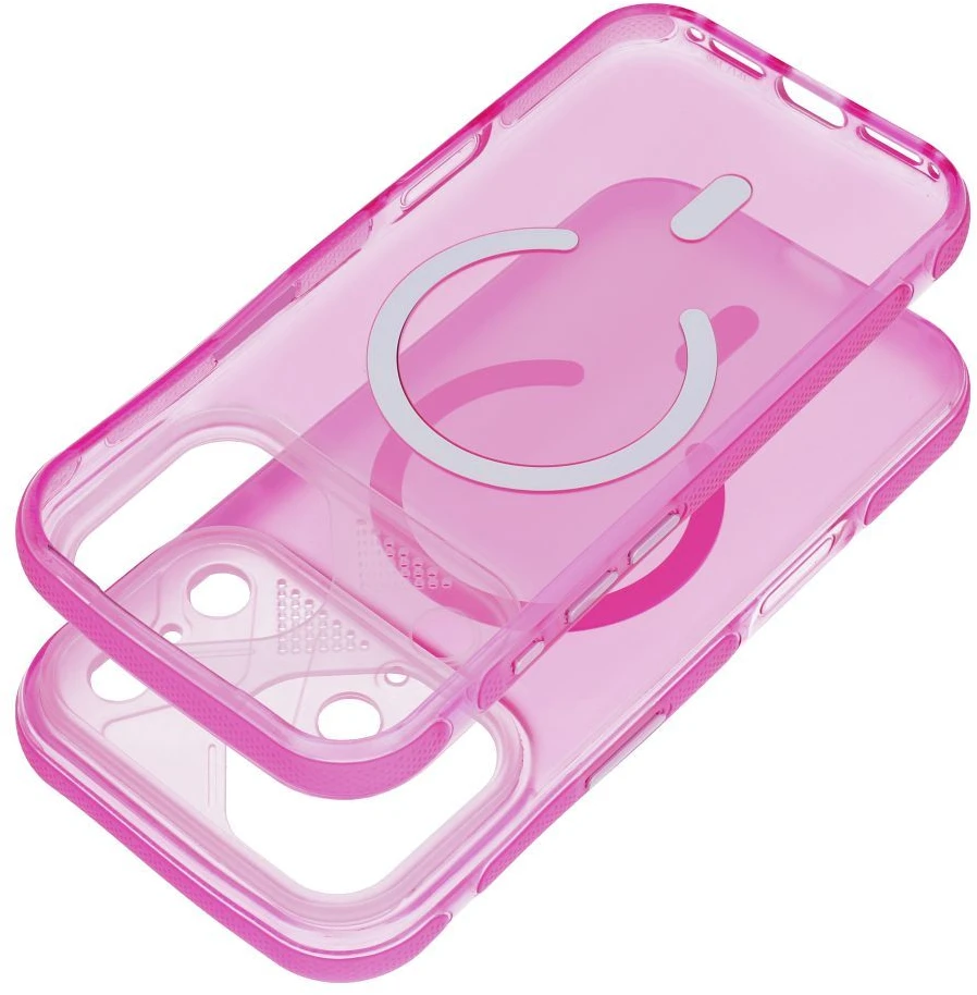 OEM dėklas, skirtas „iPhone 12 Aurora“, suderinamas su „MagSafe“, rožinis