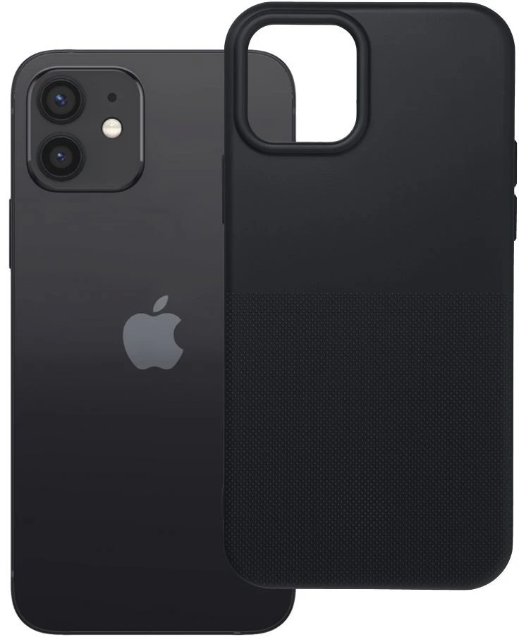 OEM dėklas, skirtas iPhone 12 Easy Dual juodas