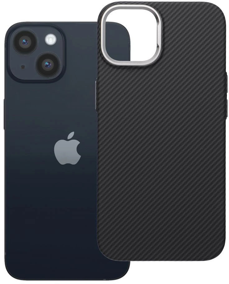 Oem Originalus „iPhone 13 / 14“ dėklas, K-Look, suderinamas su „MagSafe“ juodas