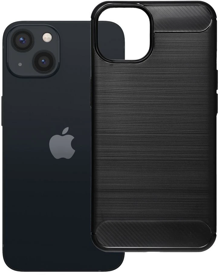 OEM dėklas iPhone 13 Carbon 2.0 juodas