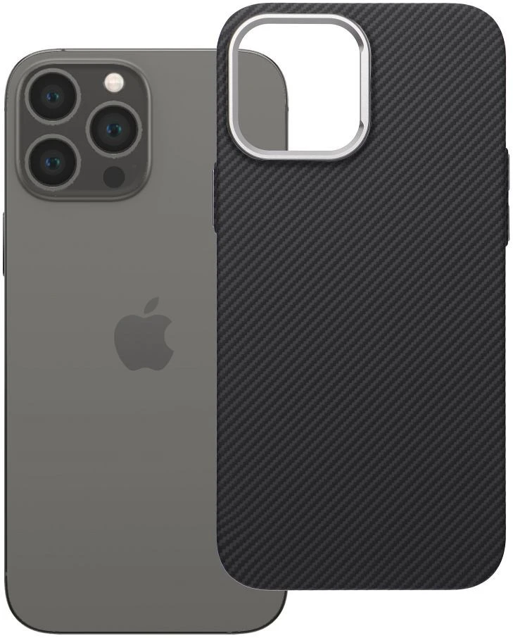 Oem Originalus „iPhone 13 PRO MAX“ dėklas, K-Look, suderinamas su „MagSafe“ juodas
