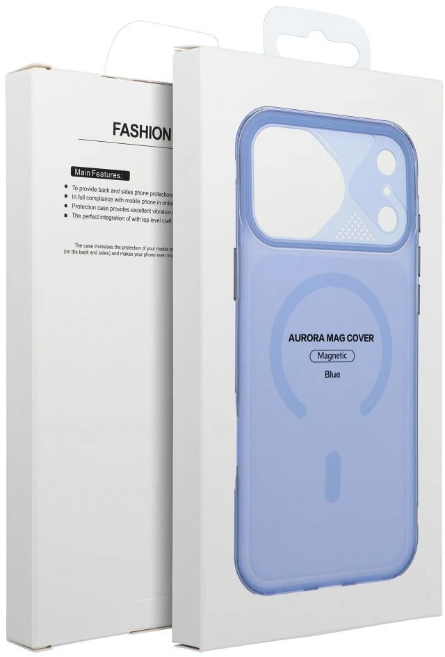 Oem Originalus „iPhone 14 Aurora“ dėklas, suderinamas su „MagSafe“ mėlynas