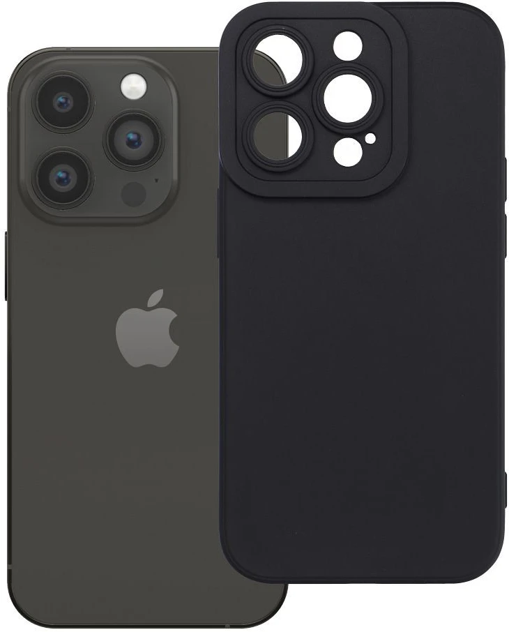Dėklas Oem Case for iPhone 14 PRO Matt 2.0 juodas