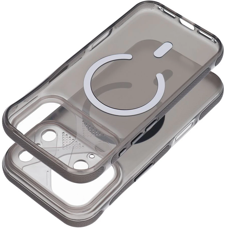 Oem Originalus „iPhone 15 Aurora“ dėklas, suderinamas su „MagSafe“ juodas
