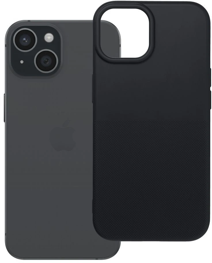 OEM dėklas, skirtas iPhone 15 Easy Dual juodas