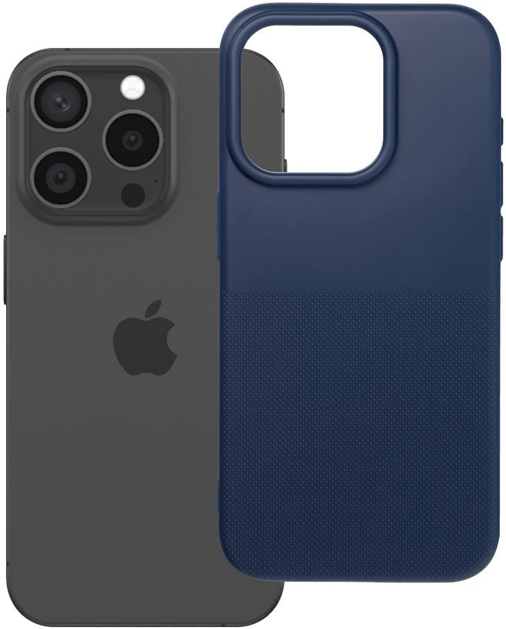 OEM dėklas, skirtas iPhone 15 PRO, „Easy Dual“ mėlynas