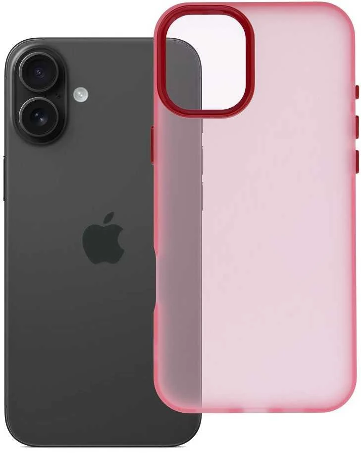 OEM dėklas, skirtas „iPhone 16 PLUS“, sodriai rožinis