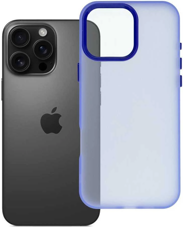 OEM dėklas, skirtas iPhone 16 PRO MAX, Sappy mėlynas