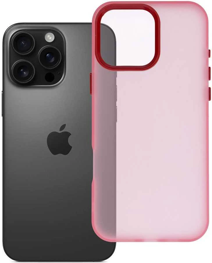 OEM dėklas, skirtas iPhone 16 PRO MAX, sodriai rožinis