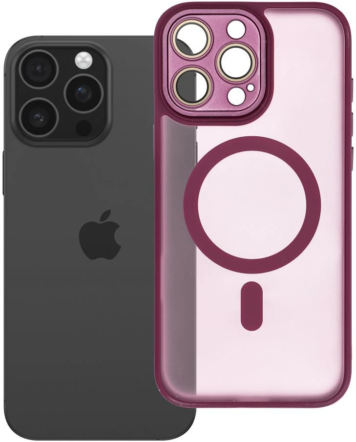 Oem Originalus „iPhone 16 PRO MAX“ dėklas, suderinamas su „MagSafe“ violetine