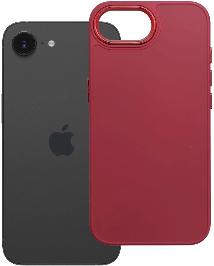 Dėklas Oem Case for iPhone 16e (SE 4 2025) / 17e Frame magenta