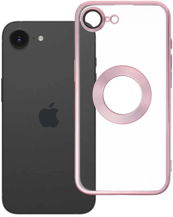 Dėklas Oem Case for iPhone 16e (SE 4 2025) / 17e Glam powder pink