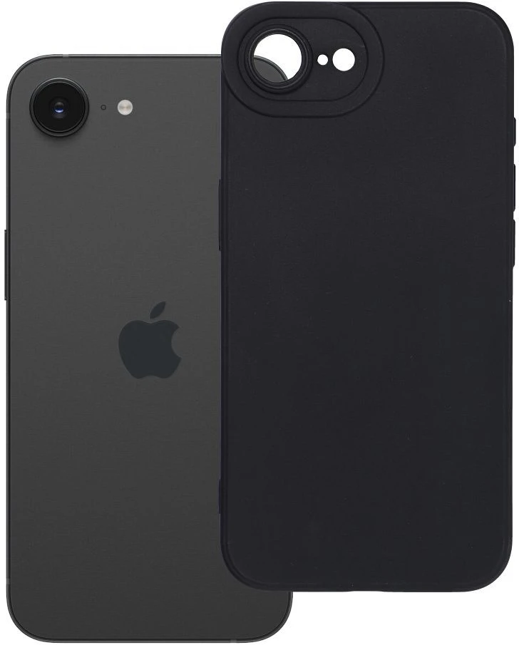 Dėklas Oem Case for iPhone 16e (SE 4 2025) / 17e Matt 2.0 juodas