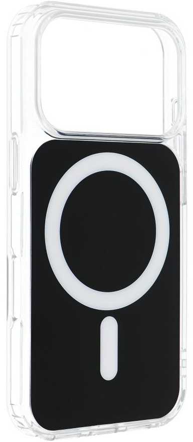 Oem Originalus „iPhone 16e“ (SE4 2025) / 17e dėklas su skaidriu „Fusion Mag Cover“, suderinamas su „MagSafe“ juodas