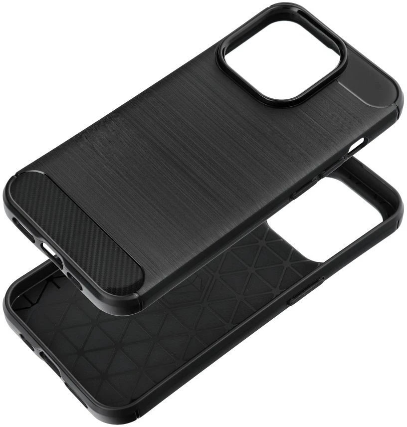 OEM dėklas, skirtas iPhone 17 AIR Carbon 2.0, juodas