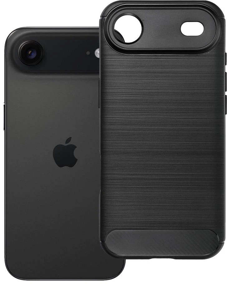OEM dėklas, skirtas iPhone 17 AIR Carbon 2.0, juodas