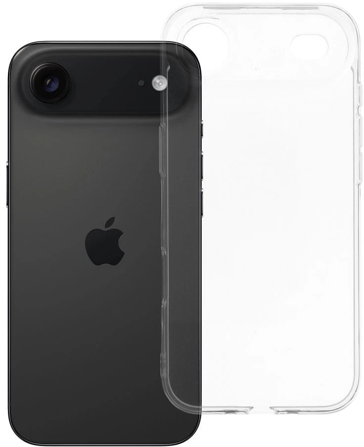 Oem Originalus „iPhone 17 AIR“ dėklas, skaidrus (2 mm, apsaugantis kamerą), permatomas