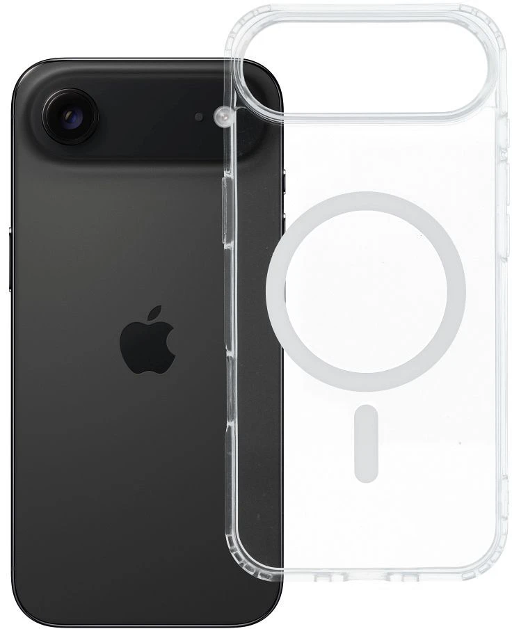 OEM dėklas, skirtas „iPhone 17 AIR Drop Glue“ spalvotas žiedinis Mag dangtelis, suderinamas su „MagSafe“ baltais