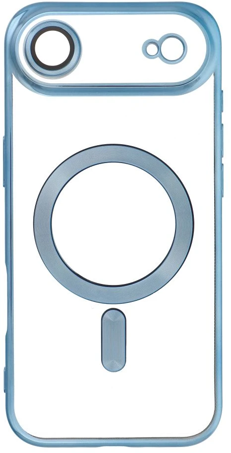 OEM dėklas, skirtas „iPhone 17 AIR“, „Electro Mag Cover“, suderinamas su „MagSafe“ mėlynas