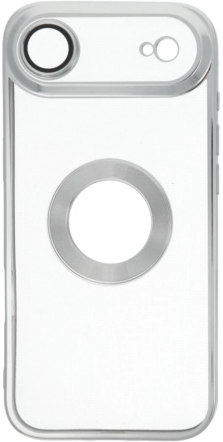 Dėklas Oem Case for iPhone 17 AIR Glam sidabrinis