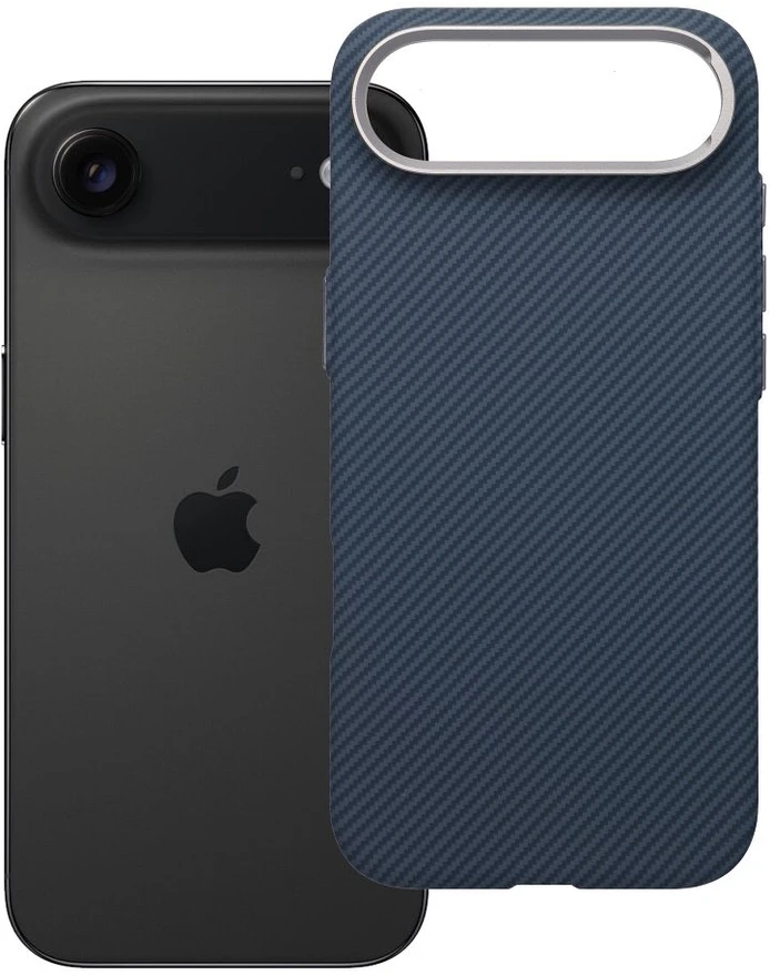 Oem Originalus „iPhone 17 AIR K-Look“ dėklas, suderinamas su „MagSafe“ mėlynas