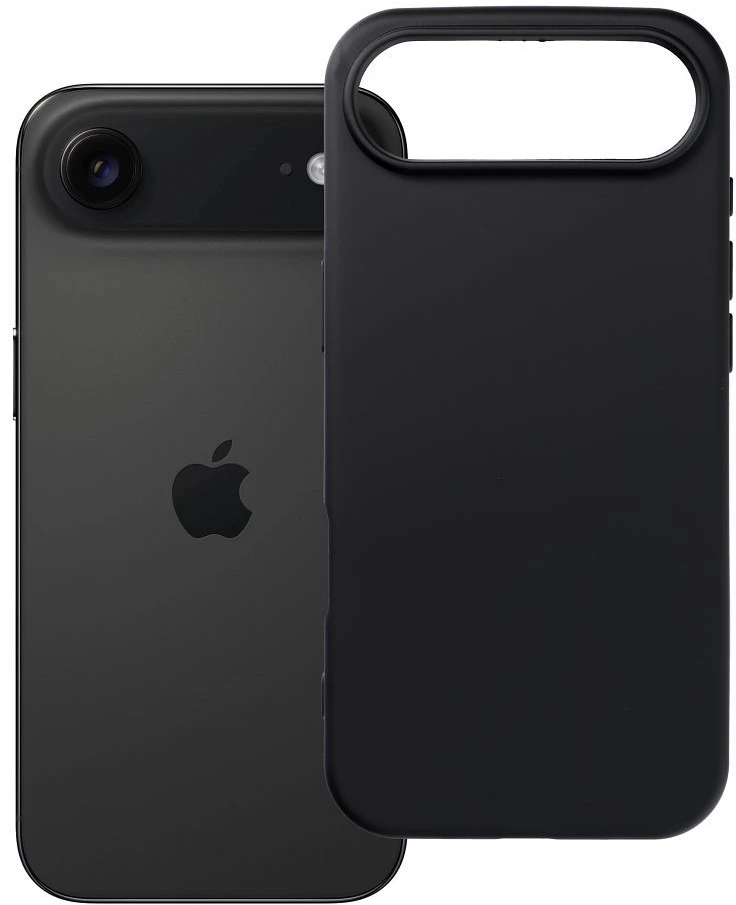 Dėklas Oem Case for iPhone 17 AIR Silicone juodas