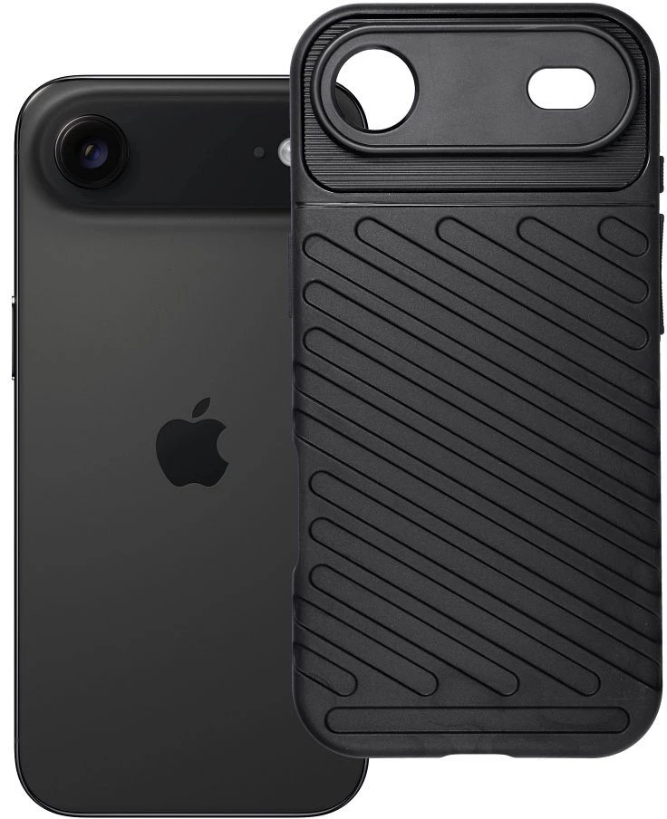 Forcell OEM dėklas, skirtas iPhone 17 AIR Thunder juodas
