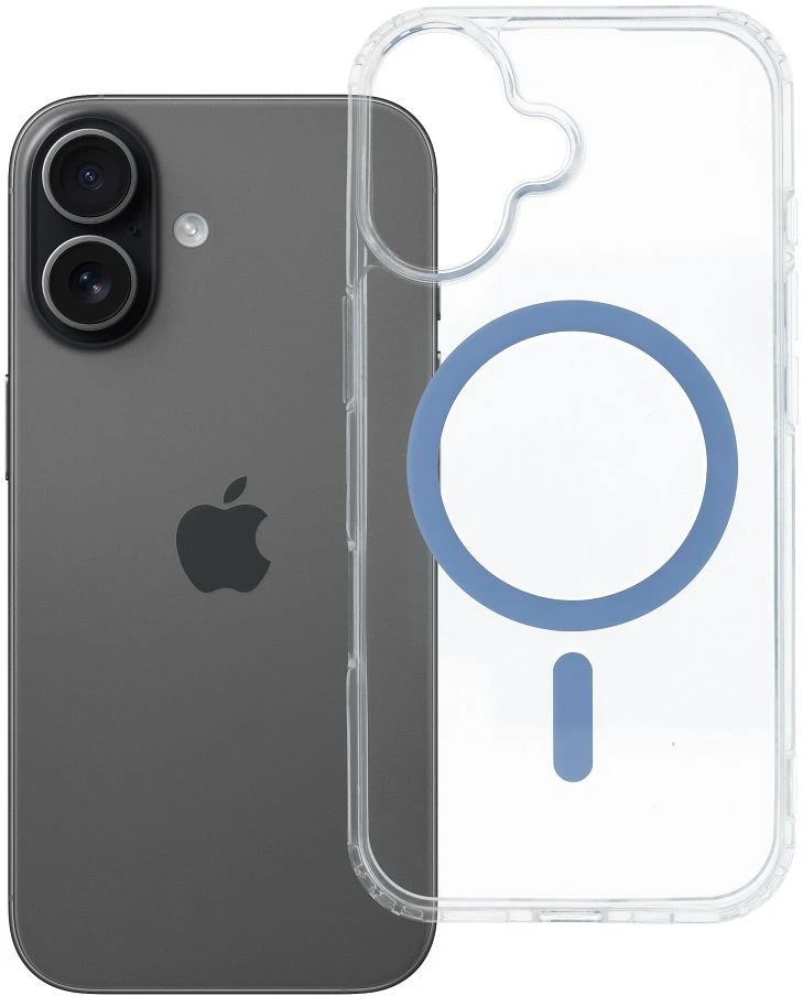 OEM dėklas, skirtas iPhone 17, „Drop Glue“ spalvotas žiedinis Mag dėklas, suderinamas su „MagSafe“ šviesa.