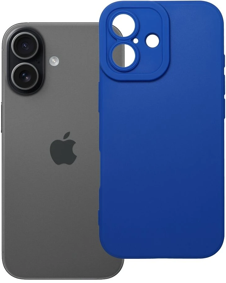 OEM dėklas, skirtas iPhone 17 matinis 2.0 mėlynas