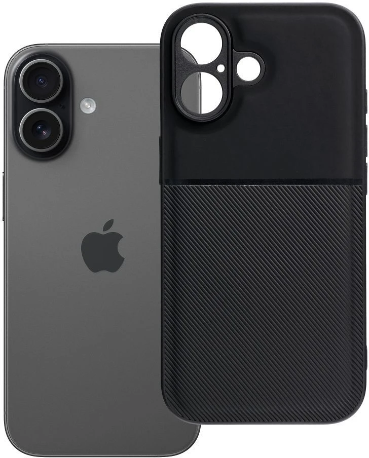 Dėklas Oem Case for iPhone 17 Noble juodas