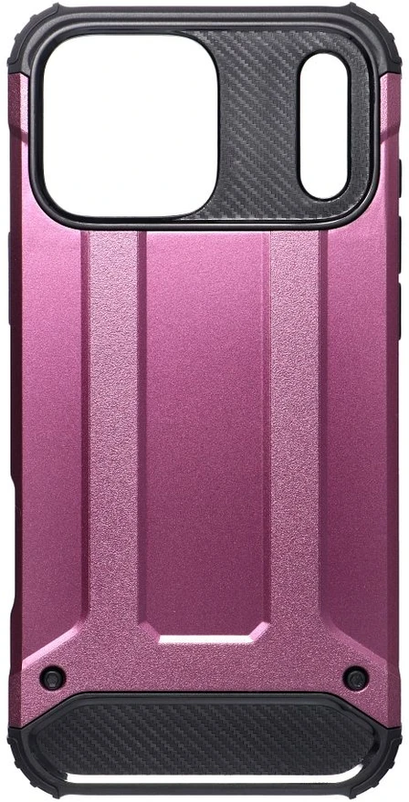 Dėklas Oem Case for iPhone 18 Pro / 17 Pro Armor tamsi vyšnia
