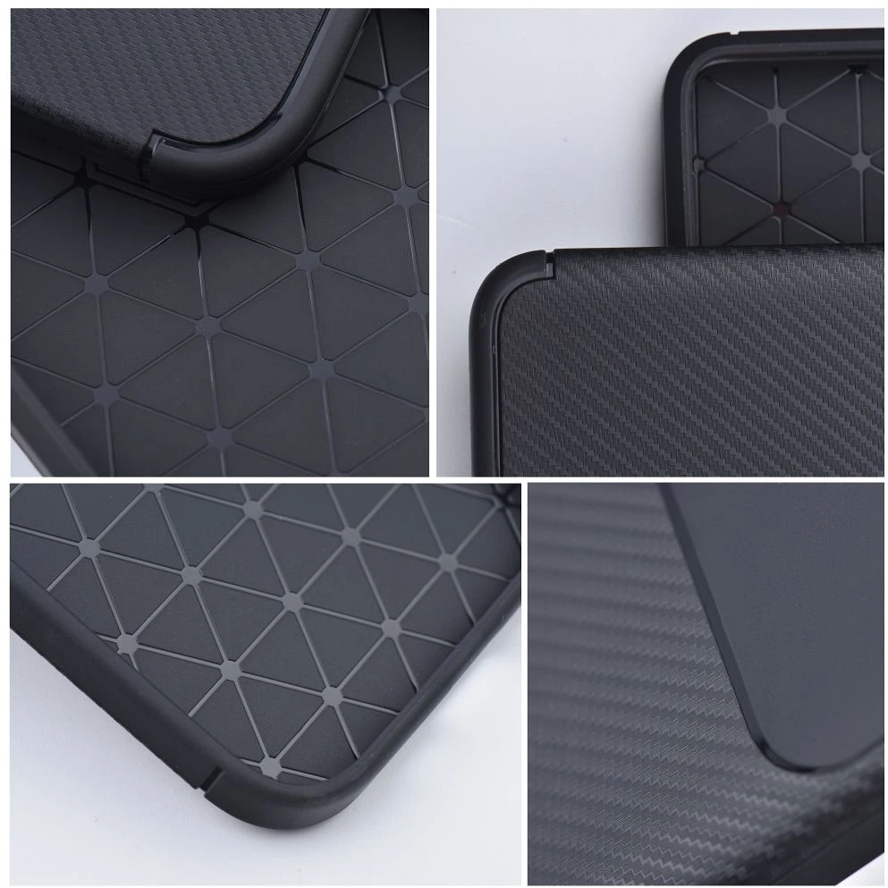 Dėklas Oem Case for iPhone 17 Pro / 18 Pro Carbon Premium juodas
