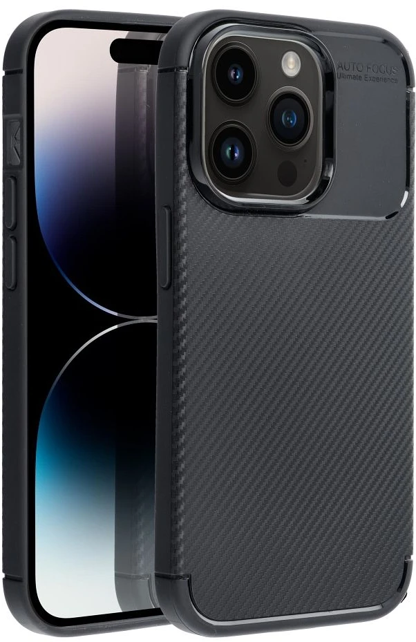 Dėklas Oem Case for iPhone 17 Pro / 18 Pro Carbon Premium juodas
