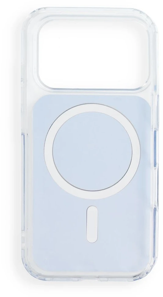 Dėklas Oem Case for iPhone 17 Pro / 18 Pro Clear Fusion Mag Cover compatible with MagSafe light mėlynas