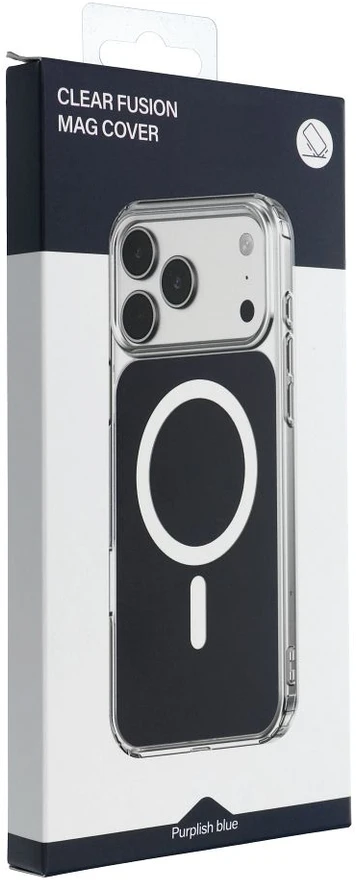 Dėklas Oem Case for iPhone 17 Pro / 18 Pro Clear Fusion Mag Cover compatible with MagSafe navy mėlynas