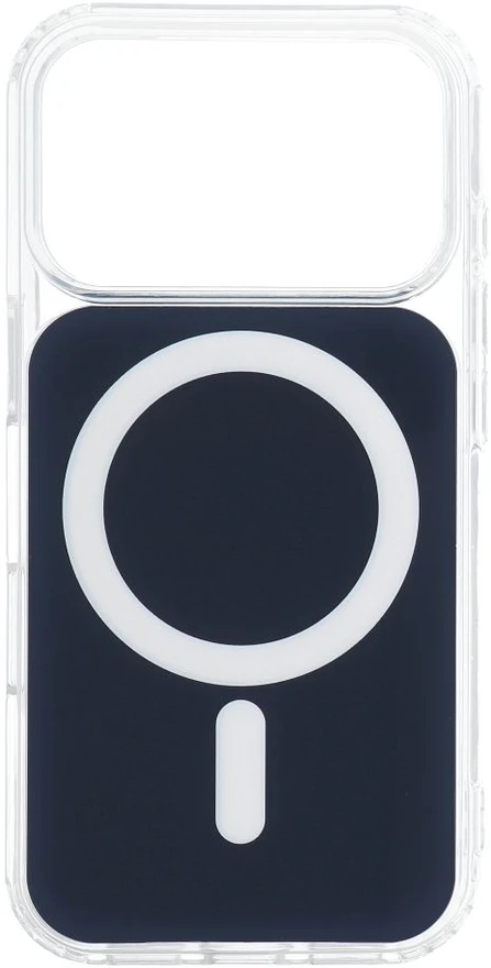 Dėklas Oem Case for iPhone 17 Pro / 18 Pro Clear Fusion Mag Cover compatible with MagSafe navy mėlynas