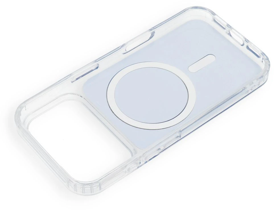 Dėklas Oem Case for iPhone 17 Pro / 18 Pro Clear Fusion Mag Cover compatible with MagSafe light mėlynas
