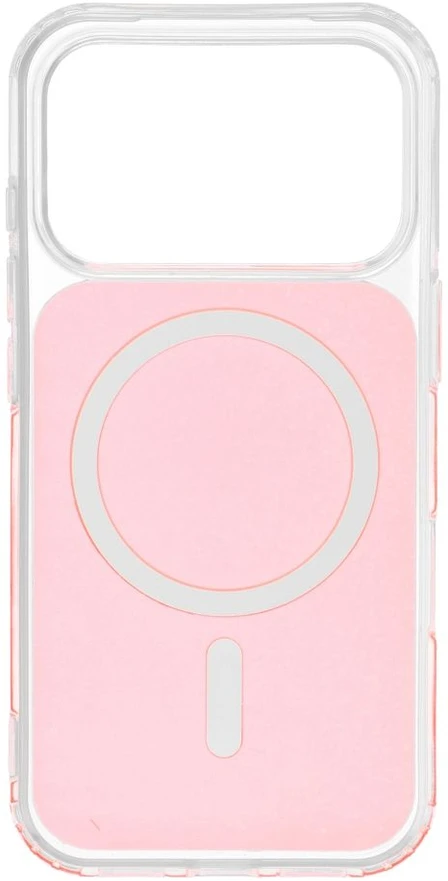 Dėklas Oem Case for iPhone 17 Pro / 18 Pro Clear Fusion Mag Cover compatible with MagSafe oranžinis