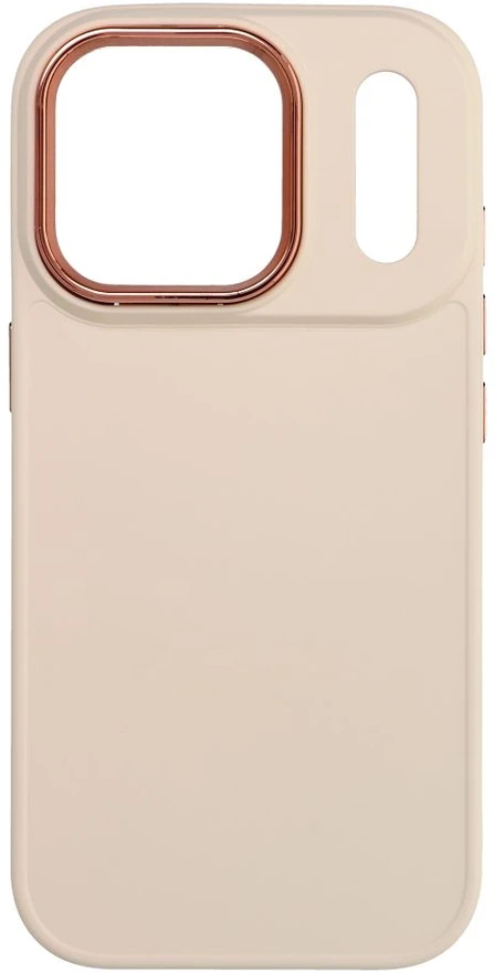 Dėklas Oem Case for iPhone 18 Pro / 17 Pro Frame antique baltas