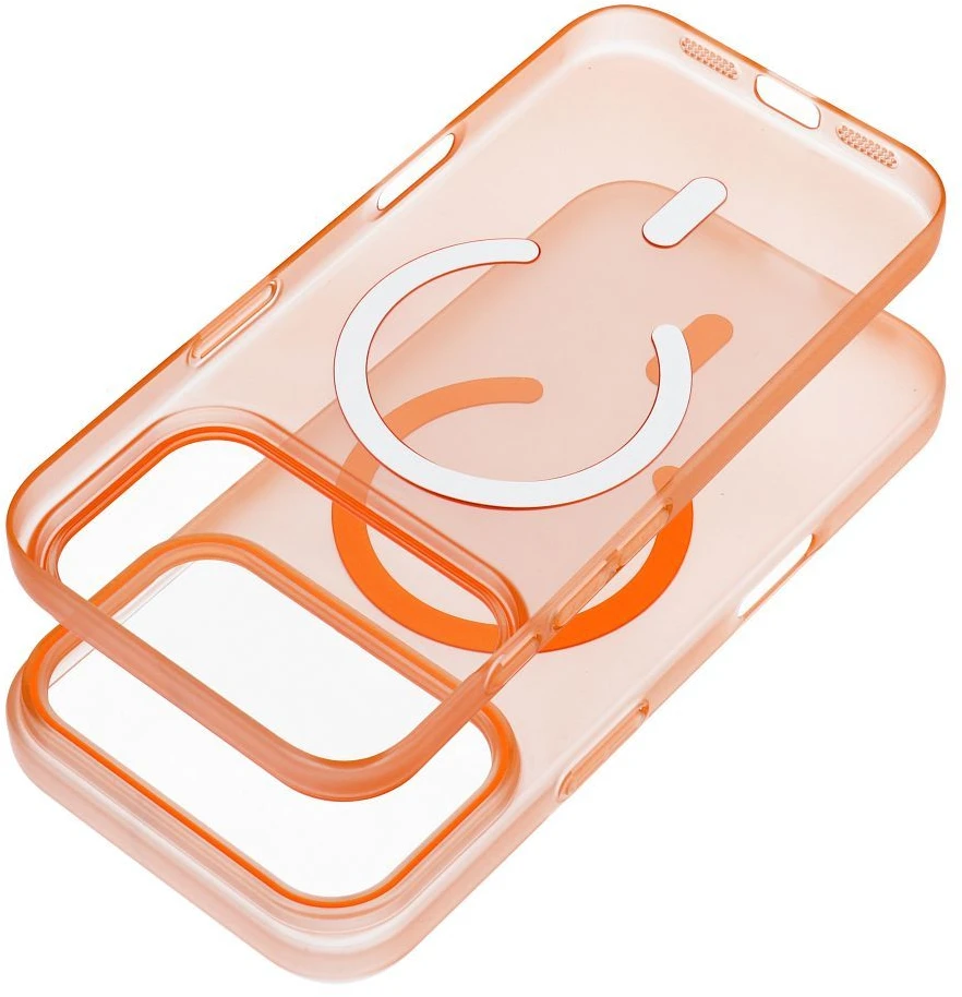 Dėklas Oem Case for iPhone 17 Pro / 18 Pro Go Oranžinis compatible with MagSafe oranžinis