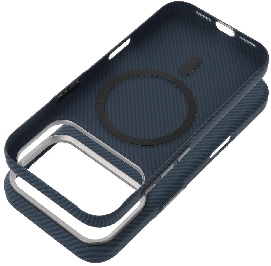 Dėklas Oem Case for iPhone 17 Pro / 18 Pro K-Look compatible with MagSafe mėlynas