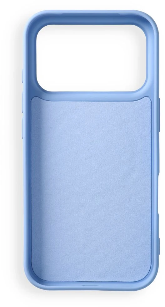 Dėklas Oem Case for iPhone 17 Pro / 18 Pro Silicone Mag Cover compatible with MagSafe (big hole) light mėlynas