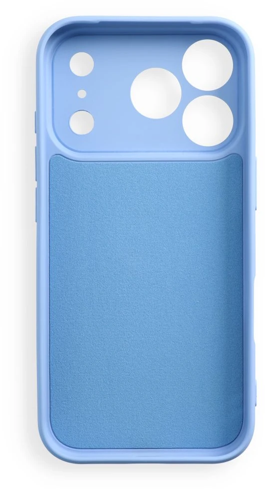 Oem dėklas, skirtas iPhone 17 Pro / 18 Pro, silikoninis su žiedu, mėlynas