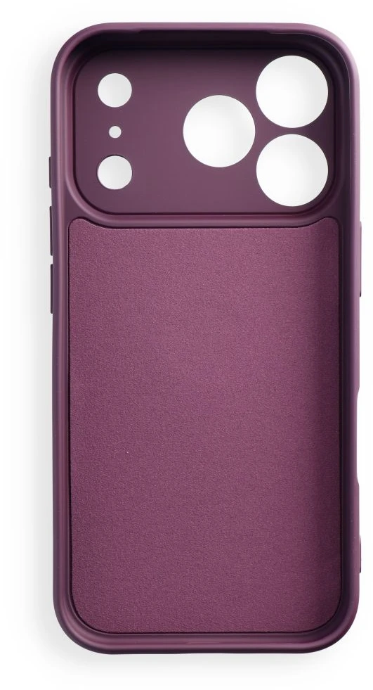 Dėklas Oem Case for iPhone 17 Pro / 18 Pro Silicone Ring dark cherry