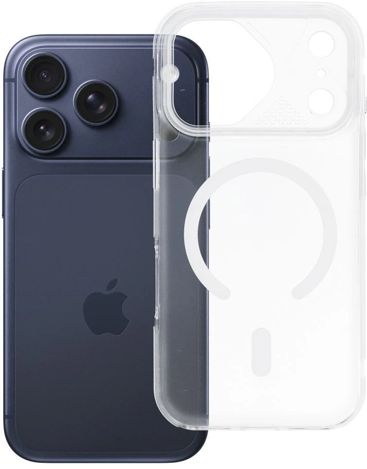 Oem Originalus „iPhone 17 Pro Aurora“ dėklas, suderinamas su „MagSafe“ ir baltais
