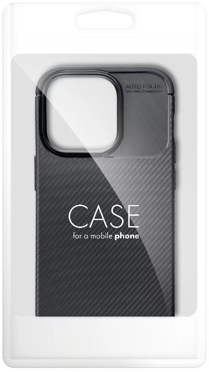 Dėklas Oem Case for iPhone 17 Pro Max / 18 Pro Max Carbon Premium juodas
