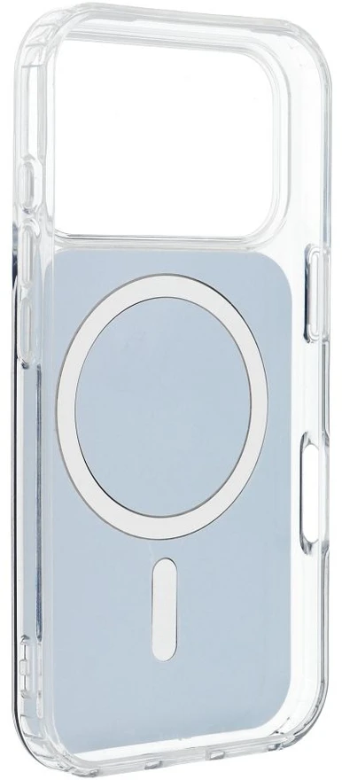 Dėklas Oem Case for iPhone 17 Pro Max / 18 Pro Max Clear Fusion Mag Cover compatible with MagSafe juodas