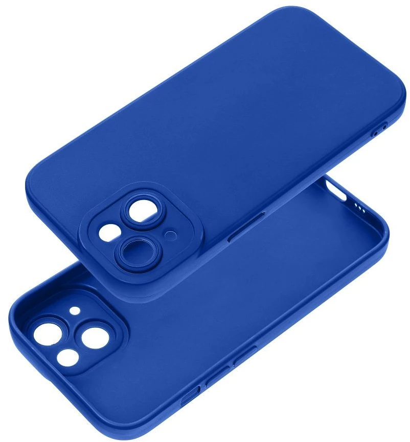 OEM dėklas, skirtas iPhone 17 Pro Max / 18 Pro Max (žemas kameros kraštas), matinis 2.0 mėlynas
