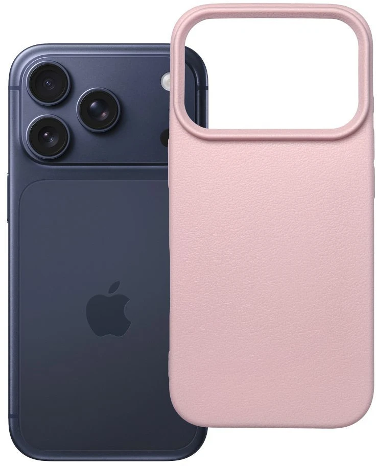 OEM dėklas, skirtas iPhone 17 Pro / 18 Pro (žemas kameros kraštas), šviesiai rožinės spalvos