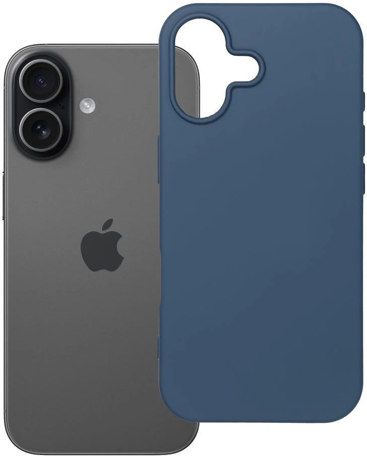 Dėklas Oem Case for iPhone 17 Silicone mėlynas